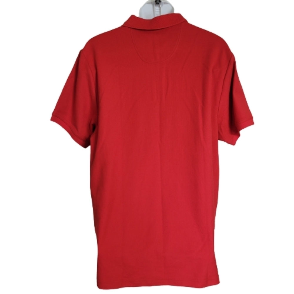 Ocean & Coast Reddish Orange Moisture Wicking Polo Shirt Size Men's XL - Picture 4 of 11